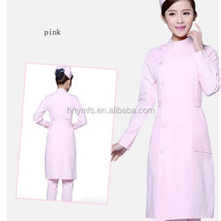 Manufacturers Poly/Cotton White Lab Coat Long Sleeve Doctor Nurse Beautician