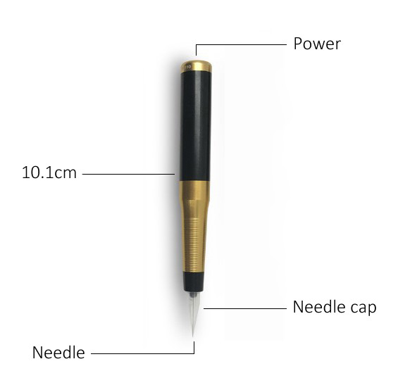 Buy Electric PMU Temporary Tattoo Eyebrow Pen Machine Aluminum Alloy Material at wholesale prices