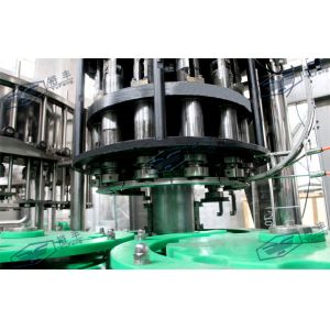 SUS304 Filling Machine Glass Bottled Alcohol Filler Crown Cap