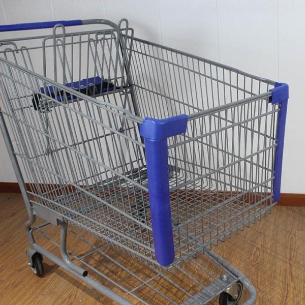 240L Convenience Store China Grocery Carts American style Supermarket Shopping Trolley