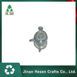 Clear SGS 22cm Borosilicate Male Glass Bong