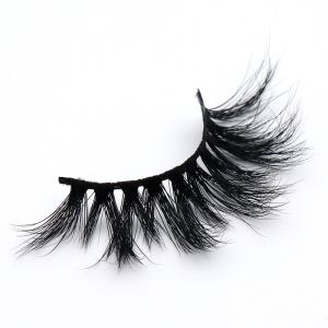 OEM Cruelty Free Mink Eyelashes , Handmade 23mm Mink Lashes
