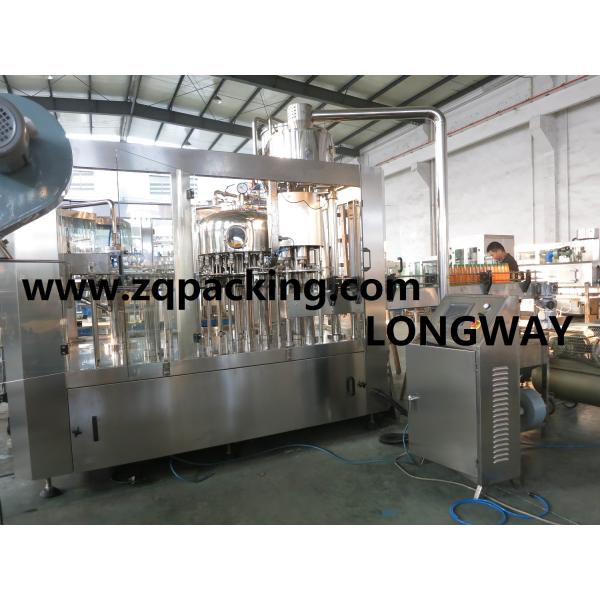 Buy Three-in-one Washing Filling Capping Machinery for Juice at wholesale prices