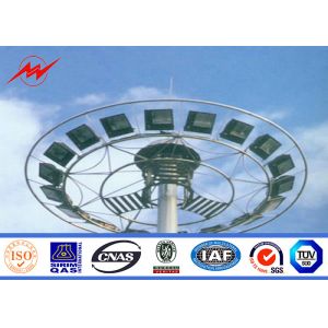 30m auto lifting system specification High Mast Pole with 400w HPS lights