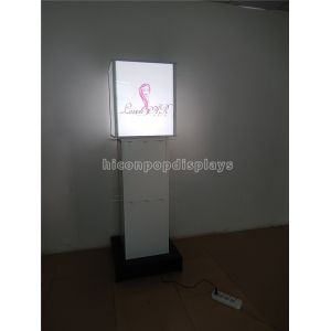 4 - Way Retail Accessories Display Lighting Hair Extension Display Stand