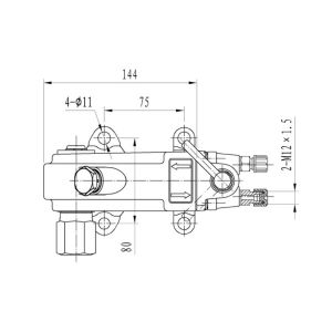 Mercedes Benz 9585530501 0015539901 Hydraulic Hand Pump
