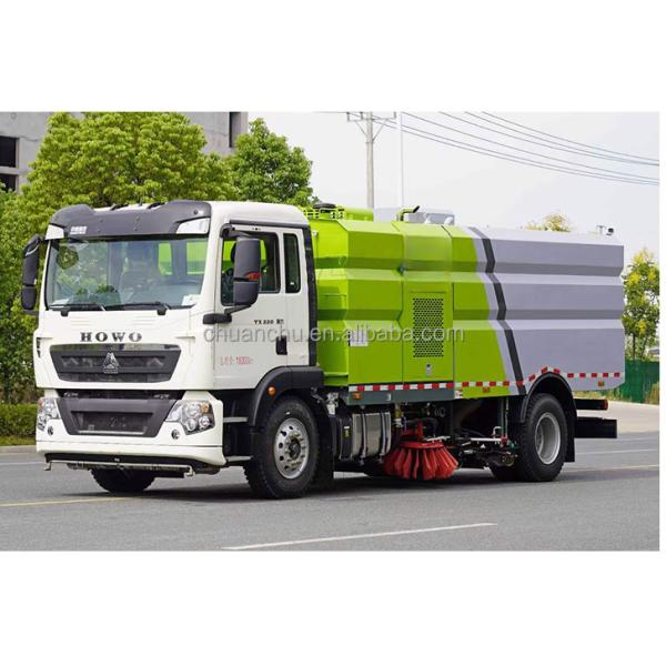 Energy type Pure Electric 7-Square Dustbin 9-Square Clean Water Tank Integrated Truck is the Answer