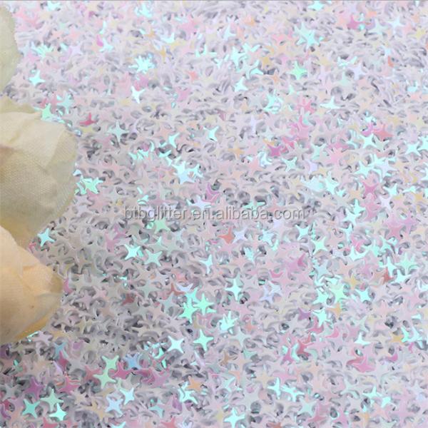 Nail Beauty Products Over Sky Star Sequin Mixed Glitter Mixed Color Chunky Glitter with Thousand Choices Offered