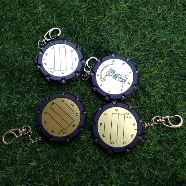 golf scorers , golf scorer , plastic golf scorer with round