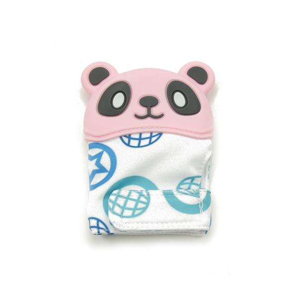Buy Multi Colours Hand Glove EN71 Baby Teething Mitten Soft Silicone at wholesale prices