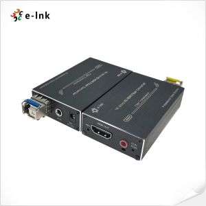 10.3Gbps HDMI Fiber Extender No delay With 3.5mm External Audio