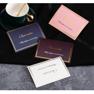 Bronzing Personalised Printed Cards