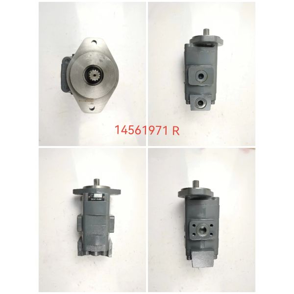 One-Year Warranty Hydraulic Gear Pump 14561971 R High Quality Double Pump Used in Construction Equipment for Komatsu Kawasaki
