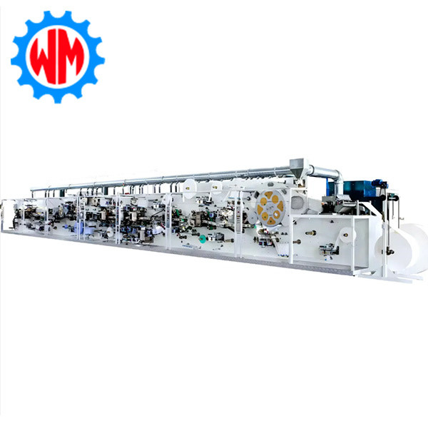 Buy Big Ring Waist Full Servo Baby Diaper Production Line PLC Control Professional Customiztion at wholesale prices