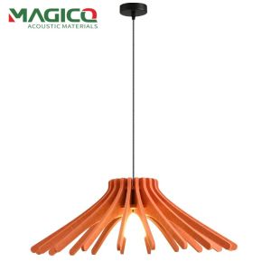 Home Decoration Hanging Lightshade Handmade Soundproof Felt Light Mushroom Model