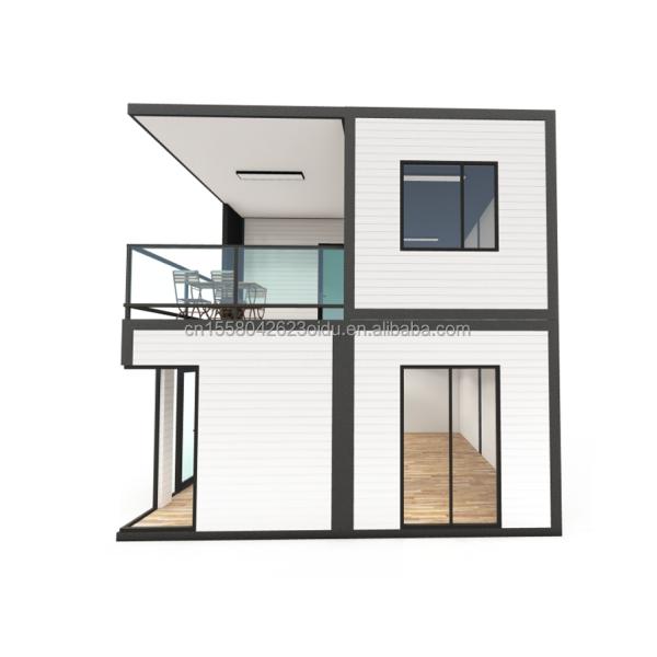 Aluminum Alloy Windows Chinese Design Style Steel Structure Luxury Villa House with Customization Options
