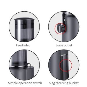350W Power Supply Household Multifunctional Slow Juicer Electric Juicer