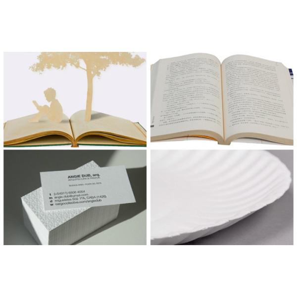 80gsm 100gsm White FSC Woodfree Paper Uncoated For Textbooks Customized