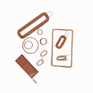 Shaped Hollow Copper Inductor Coil Insulated Copper Winding Wire