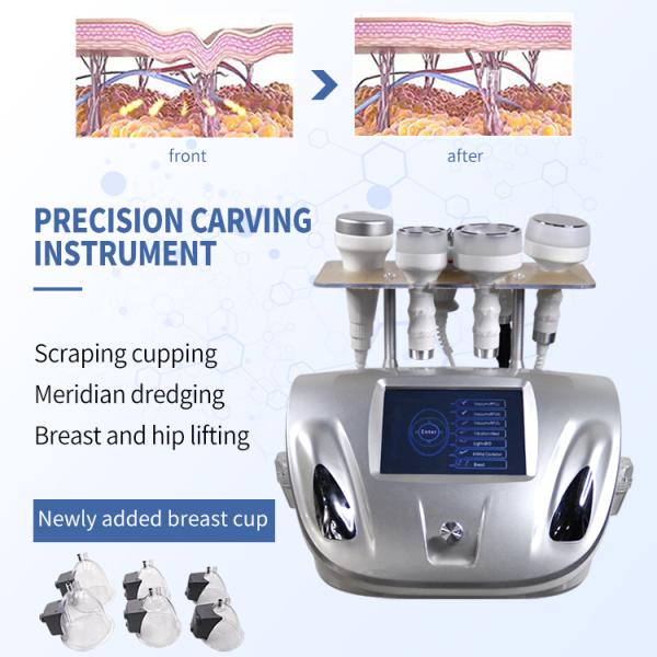Portable 5 In 1 Rf Cavitation Machine Body Shaping Weight Loss Beauty