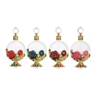 Quality SGS 15ml Arabic Empty Glass Essential Oil Bottle 0.26kg for sale