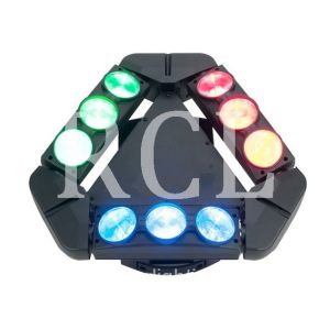 9 Eyes LED Spider Indefinite Rotating Beam Moving Head