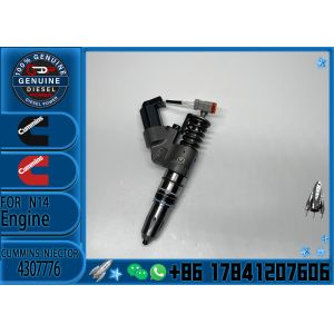 Cummins N14 Engine Common Rail Fuel Injector OE 4307776 Compatible with Diesel
