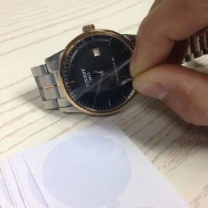 Customized Acceptable Transparent Anti Scracth Clear PE Watch Protective Film