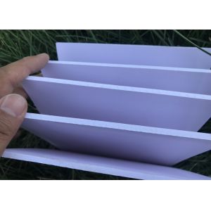 Durable Wear Resistance PVC Celuka Foam Board 10.5mm Thinckness For Photos