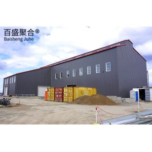 Wind Resistant Prefabricated Steel Structure Building Light Grade Q235 Q355B