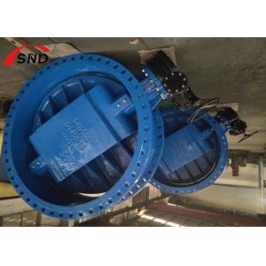 DN2000 Flange Butterfly Valve Medium Temperature 600lb 900lb Bf Valve
