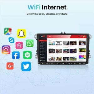 Android 12 Carplay for VW Golf 5 Transporter Passat B6 Polo Jetta Skoda Seat