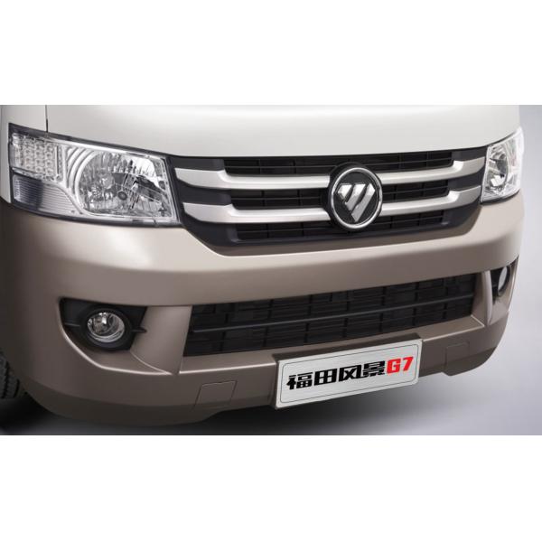 2seats 5.34m Pure Electric Long Axle Flat Top Closed Truck 41.86kwh Battery 227km Range