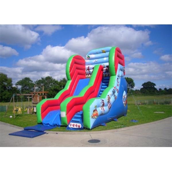 PVC Tarpaulin Commercial Inflatable Slide, Inflatable Air Slide With CE