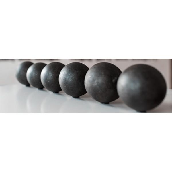 Forged steel balls C45 60MN B2 B3 BU material 20-150mm grinding media balls