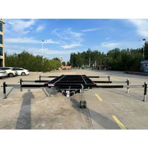 Customizable Tiny Home Trailers 20FT House Moving Trailer ATM 4500 kg