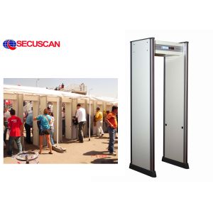 Metal Detector Walk Through Scanner With Desktop Remote Control