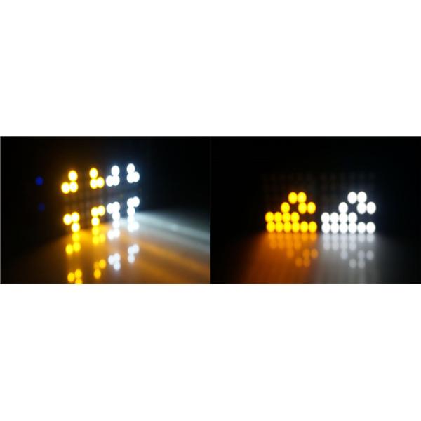 Matrix LED Disco Lights Colorful LCD Display Compact Housing Structure