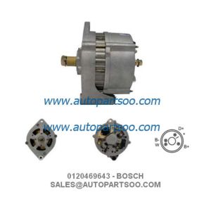 0120468131 0986039490 - BOSCH Alternator 24V 65A Alternador