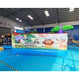 Animal Jumping Vinyl Inflatable Bounce Houses For Toddler