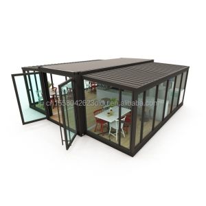 Aluminum Alloy Windows Modern 40ft 20ft Steel Container Modules for Rapid