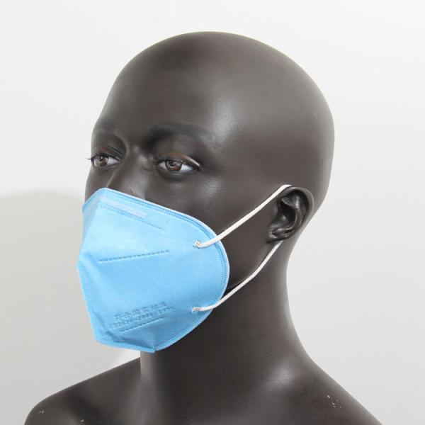 Buy 95% Filter Level FFP3 Safety Masks N95 KN95 Folding Thin Section With Ear Loop at wholesale prices