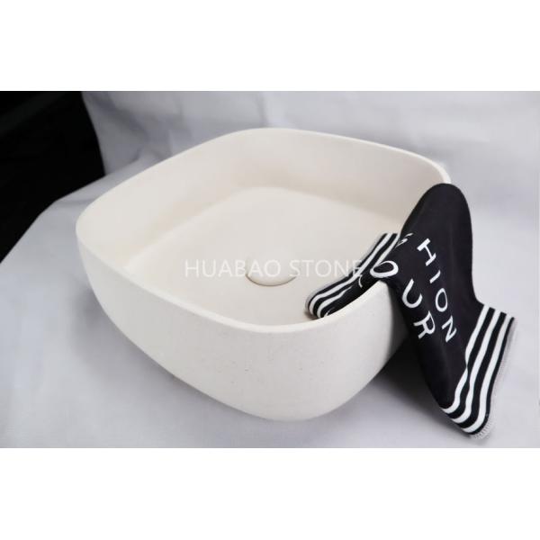 Buy Stunning Integrated Bathroom Sink Inherent Durability High Hardness at wholesale prices