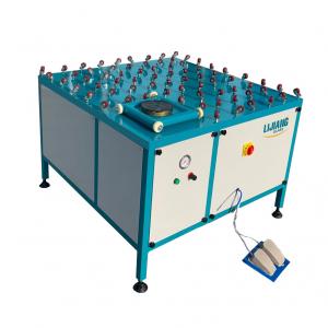 China Manual Rotating Table 1000mm*1000mm Sealants Spreading Machine on sale