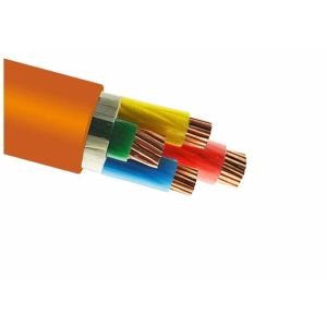 Flame Retardant 0.6 / 1KV LowSmoke Halogen Free Cable Orange Outer Sheath CE