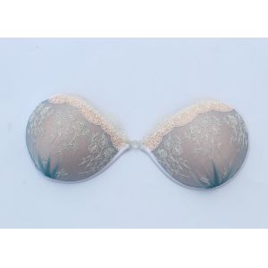 wholesale Wireless Stick On embroidery Bra Invisible lace Silicone Gel