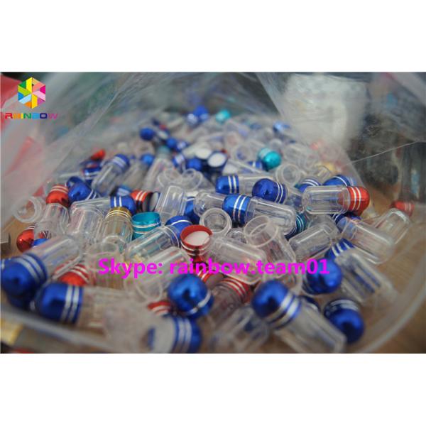 Buy SGS Paper Box Packaging Clear Plastic Sex Pill Bottle , Custom Service Provided at wholesale prices