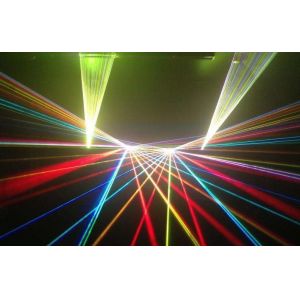 1W RGB DMX Control DJ Disco Laser Lights , Programmable Animation Laser Light
