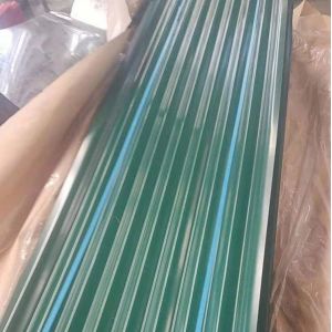ASTM A792 JIS G3321 Colour Coated Profile Sheet 0.2mm Thick Alloy Zinc Roofing