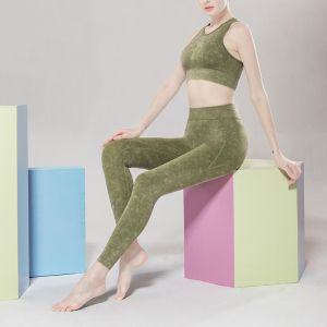 Women Seamless High Waist Band Leggings For Yoga